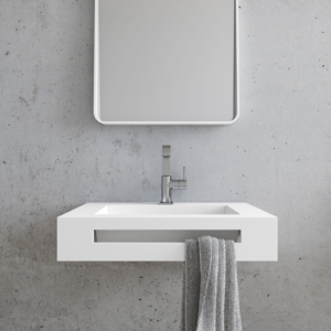 Toallero frontal y lateral